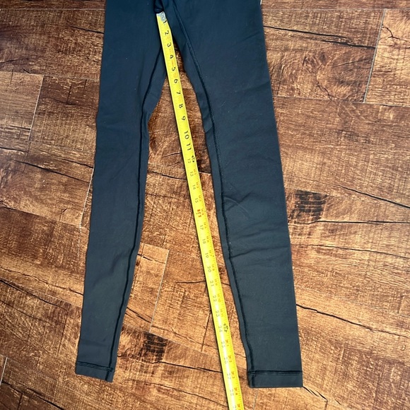 Gently used Lululemon Athletica full length wunder under black leggings c60416 - Picture 8 of 8